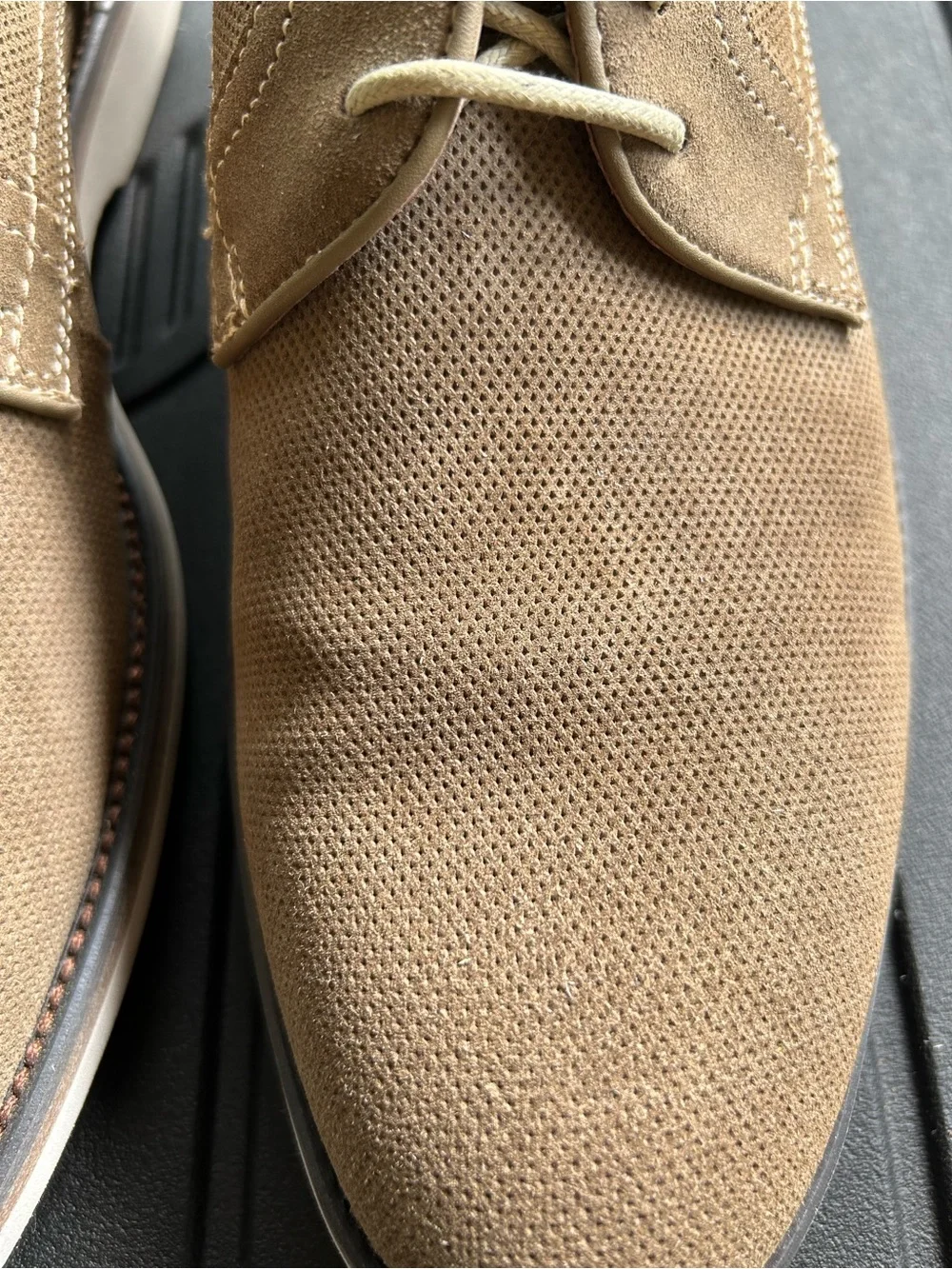 Men Moretti Gold Label shoes (nicol) Taupe color m321717mw SIZE 10D